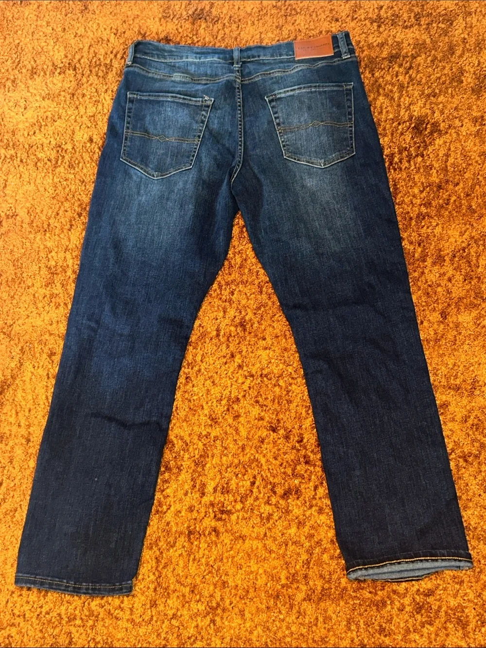 Lucky Brand Men's Straight Jeans in Dark Blue Wash